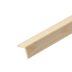Castorama Baguette D'angle Rabotée Pin 34 X 34 Mm L.2,4 M