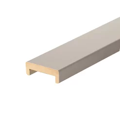 Castorama Nez De Cloison MDF Blanc 19 X 68 Mm L.2,58 M