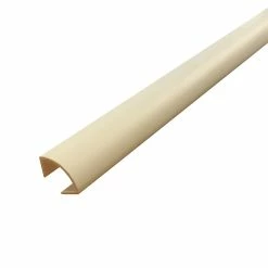 Castorama Quart De Rond Pvc Blanc 18 X 18 Mm L.2,4 M