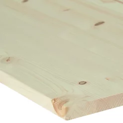 Castorama Tablette Bois Noueux Lamelle Collée 40 X 120 Cm, ép.1,8 Cm