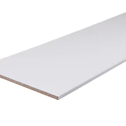 Castorama Tablette Mélaminé Blanc 50 X 200 Cm, ép.1,6 Cm