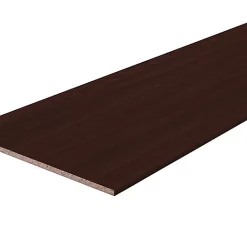 Castorama Tablette Mélaminé Wengé 30 X 250 Cm, ép.1,8 Cm