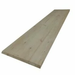 Castorama Tablette Sapin Lamellé Collé 40 X 195 Cm, ép. 1,8cm