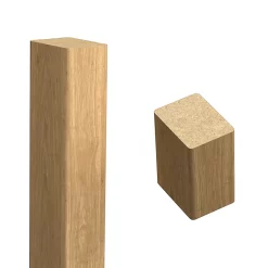 Castorama Tasseau Décoratif Placage Chêne Saragosse, 3 X 4 Cm L.2,8 M (lot De 4)